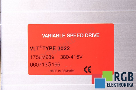 DANFOSS 175H7289 VLT3022
