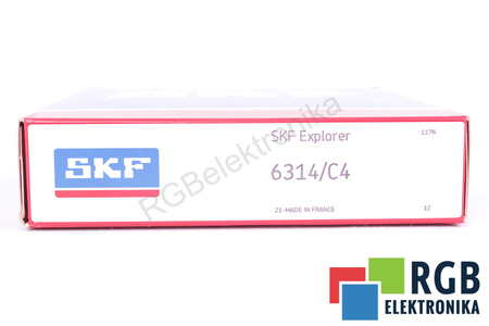 SKF 6314/C4 9500RPM, 6300RPM, 70X150X35 111KN, 68KN LOŽISKO