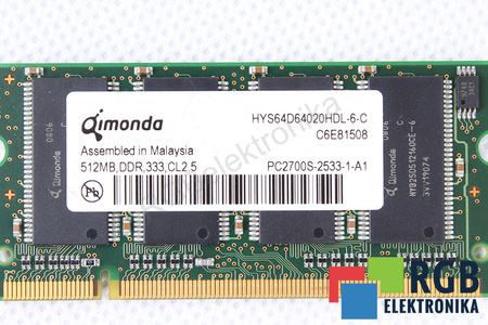QIMONDA HYS64D64020HDL-6-C PC2700S-2533-1-A1