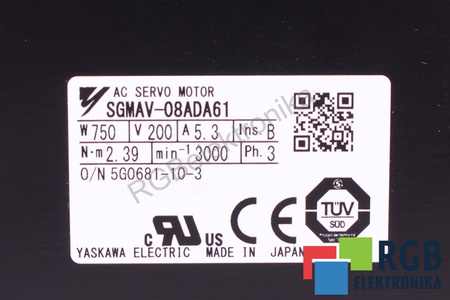 YASKAWA SGMAV-08ADA61