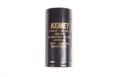 KONDENZÁTOR KEMET ALC80C202KP450 2000UF, 450V, 50MM, 110MM