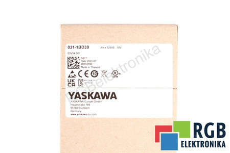 VIPA 031-1BD30 SM 031 SLIO ANALOG INPUT MODULE