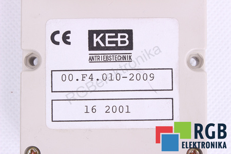 KEB 00.F4.010-2009 OVLÁDACÍ A RIADIACI PANEL