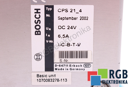 BOSCH CPS21 CPS21-4 1070083278-113