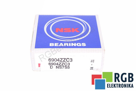 NSK 6904ZZC3 20X37X9 LOŽISKO