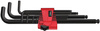 WERA 05022086001 950/9 HEX-PLUS 6 SADA IMBUSOV BLACKLASER METRICKÝCH S GUĽATOU HLAVOU, 9 KS