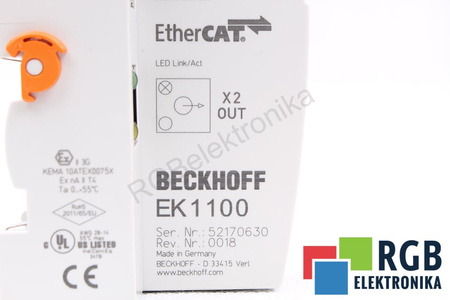 BECKHOFF EK1100 ETHERCAT-COUPLER