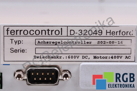 FERROCONTROL S02-00-16 ACHSREGELCONTROLLER