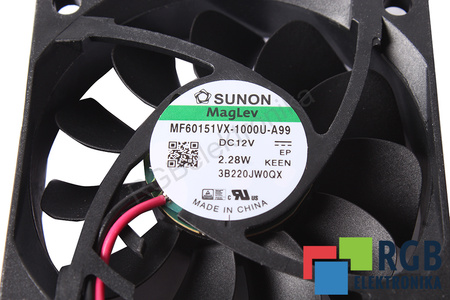 SUNON MF60151VX-1000U-A99 60X60X15MM, 12V VENTILÁTOR