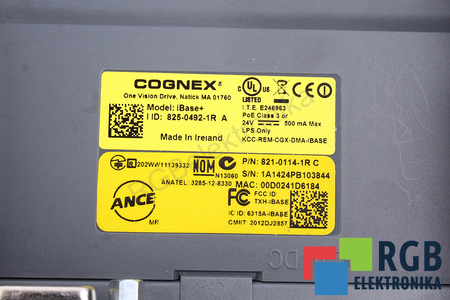 COGNEX 825-0492-1RA IBASE+