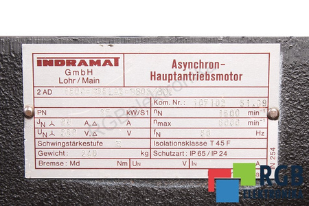 INDRAMAT 2AD160C-B35LA2-BS03/S02