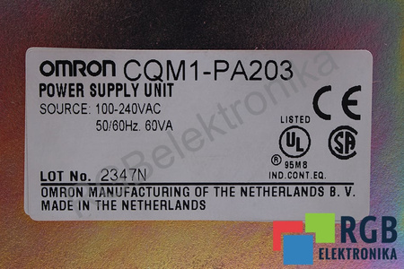 OMRON CQM1-PA203