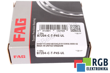 FAG B7204-C-T-P4S-UL 20X47X14 LOŽISKO
