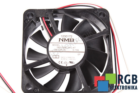 NMB TECHNOLOGIES 06015SS-24N-AT 60X60X15MM, 24V, 0.13A VENTILÁTOR