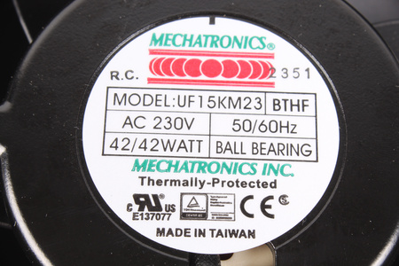 MECHATRONICS FAN GROUP UF15KM23-BTHF 172X150X55MM, 230V VENTILÁTOR