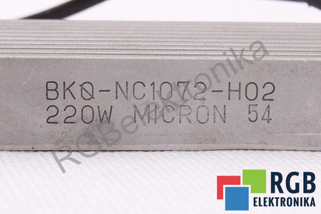 MICRON BK0-NC1072-H02 220W 15KOHM 0.4KOHM BRZDIACI REZISTOR