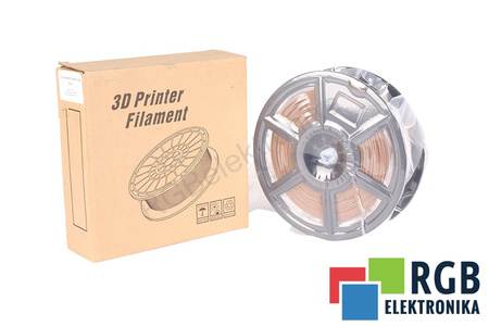 FLASHFORGE 1,75MM WOOD FILAMENT 0.5KG DARK VONKAJŠÍ ROZMER CIEVKY 180MM, VNÚTORNÝ ROZMER CIEVKY 50MM, ŠÍRKA CIEVKY 45MM