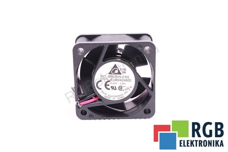 DELTA EUB0424MD 40X40X20MM, 24V VENTILÁTOR