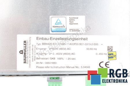 BAUMÜLLER BM4426-ST1-01485-11A00P00-S01-0313-2-E83