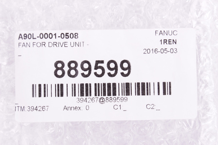 FANUC A90L-0001-0508 SANACE60WF 60X60X25MM, 24V VENTILÁTOR