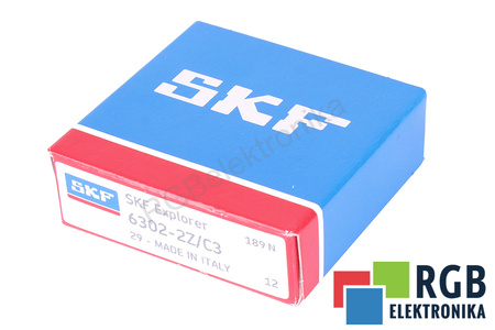 SKF 6302-2Z/C3 15X42X13 LOŽISKO