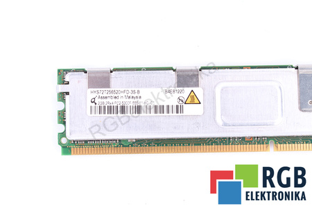 QIMONDA HYS72T256520HFD-3S-B 2GB 2RX4 PC2-5300F-555