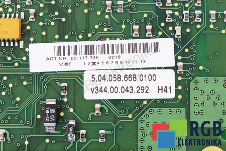 KUKA 00-117-336 5.40553.713-01 00128358001715