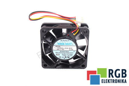 FANUC A90L-0001-0423#105 60X60X15MM, 24V, 0.13A VENTILÁTOR