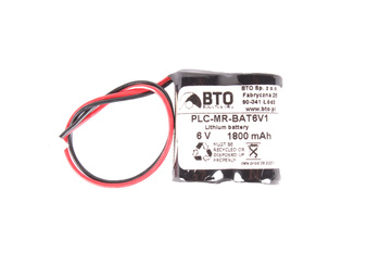MR-BAT6V1 MR-J4 6.0V PLC-MR-BAT6V1 1800MAH, 6V BATÉRIA NÁHRADA