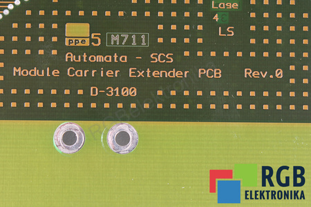 AUTOMATA D-3100 MODULE CARRIER EXTENDER PCB REV.0