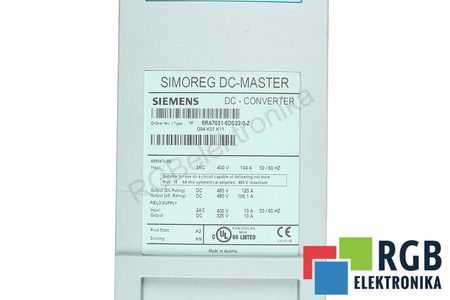 SIEMENS 6RA7031-6DS22-0-Z SIMOREG