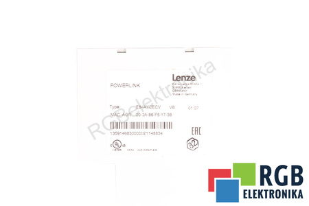 LENZE E84AVTCE5524SB0-ECXXX INVERTER E84AVTCE5524SB0+E84AYCECV