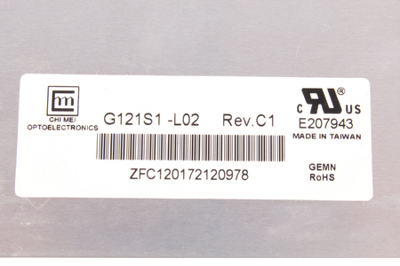CHI MEI G121S1-L02 REV C1 LCD DISPLEJ