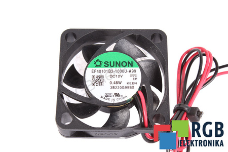 SUNON EF40101B2-1000U-A99 40X40X10MM, 12V VENTILÁTOR