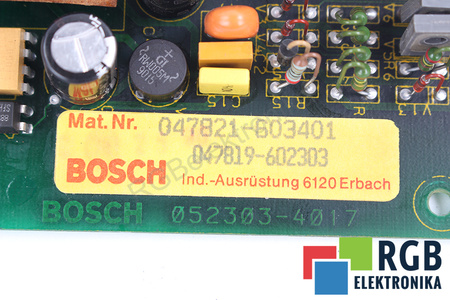 BOSCH 047821-603401 047819-602303 052303-4017
