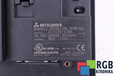 MITSUBISHI ELECTRIC GT1575-VTBA GT15-75QBUSL
