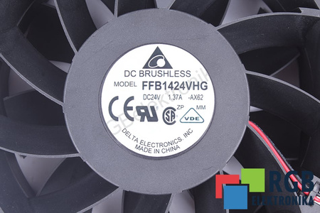 DELTA FFB1424VHG 140X140X50MM, 24V, 1.37A VENTILÁTOR