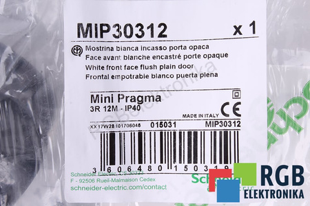 SCHNEIDER ELECTRIC MIP30312 MINI PRAGMA 3R 12M - IP40 PODOMIETKOVÝ RÁM S PLNÝMI DVERAMI