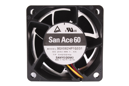 SANYO DENKI 9GV0624P1G031 SANACE 60 60X60X38MM, 24V VENTILÁTOR