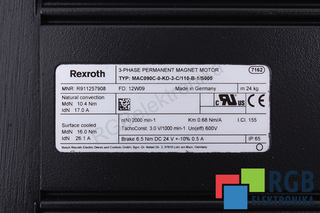 REXROTH MAC090C-0-KD-3-C/110-B-1/S005 R911257908