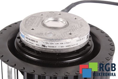 EBM PAPST R2D140-AB02-14 140X140X80.5MM, 0.150KW, 400V, 0.24A VENTILÁTOR