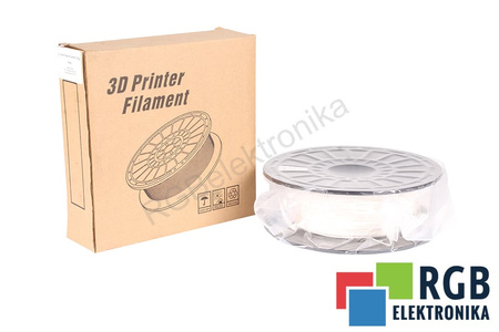 FLASHFORGE 1,75MM ELASTIC FILAMENT 0.5KG WHITE VONKAJŠÍ ROZMER CIEVKY 180MM, VNÚTORNÝ ROZMER CIEVKY 50MM, ŠÍRKA CIEVKY 45MM