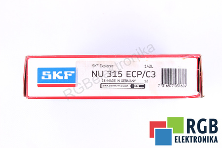 SKF NU315ECP/C3 75X160X37 LOŽISKO