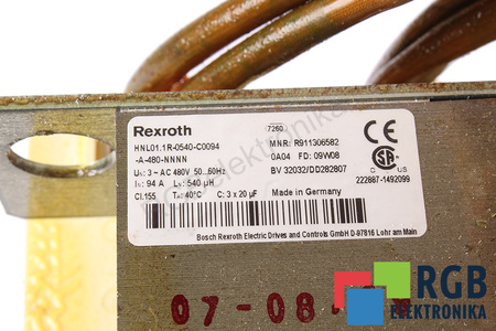 REXROTH HNL01.1R-0540-C0094-A-480-NNNN R911306582