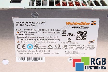 WEIDMULLER 1469550000 PRO ECO3