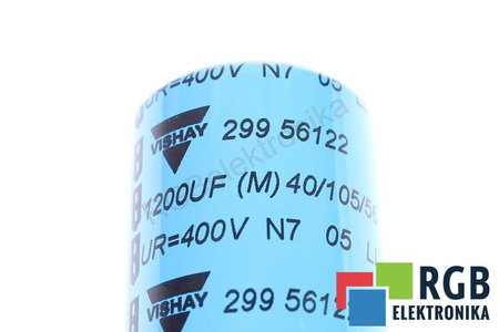KONDENZÁTOR VISHAY MAL229956122E3 1200UF, 400V, 35MM, 81MM