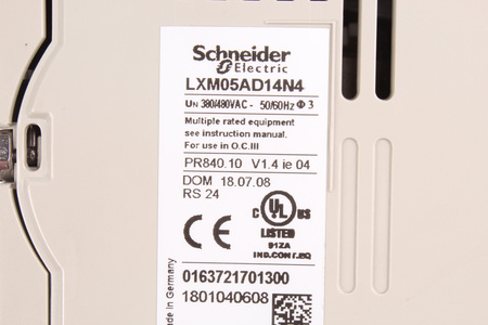 SCHNEIDER ELECTRIC LXM05AD14N4 LEXIUM 05