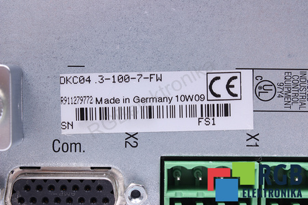 REXROTH DKC04.3-100-7-FW FWA-DRIVE*-FGP-02VRS-MS