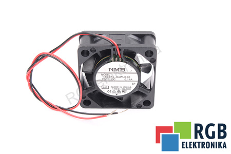 NMB TECHNOLOGIES 1606KL-04W-B50 40X4015MM, 12V, 0.11A VENTILÁTOR