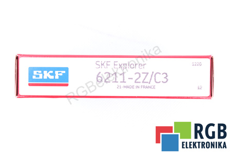 SKF 6211-2Z/C3 55X100X21 LOŽISKO